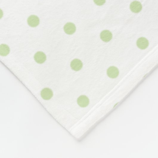 Niedliche Erbsen - wählen Sie die Hintergrundfarbe Fleecedecke (Ecke)