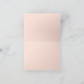 Niedliche Erdbeere Dankeskarte (Innenseite)