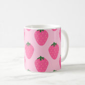 Niedliche Erdbeere Frucht Tasse (VorderseiteRechts)