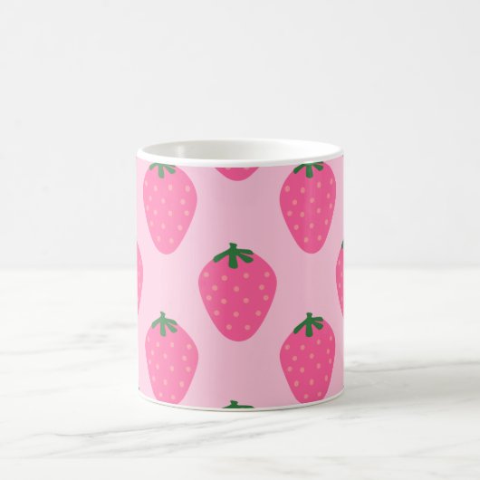 Niedliche Erdbeere Frucht Tasse (Mittel)