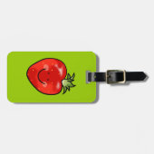 Niedliche Erdbeere Gepäckanhänger (Vorderseite horizontal)