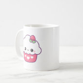 Niedliche Erdbeere Kaffeetasse (Vorderseite Links)
