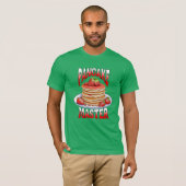 Niedliche Erdbeere Pancakes Feinschmecker T-Shirt (Vorne ganz)