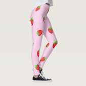 Niedliche Erdbeeren Leggings (Rechts)