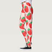 Niedliche Erdbeeren-Leggings Leggings (Links)