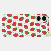 Niedliche Erdbeeren und Sterne Case-Mate iPhone Hülle (Rückseite (Horizontal))