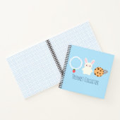 Niedliche Erdbeerenkette, sonnige und ringförmige Notizblock (Innenseite)