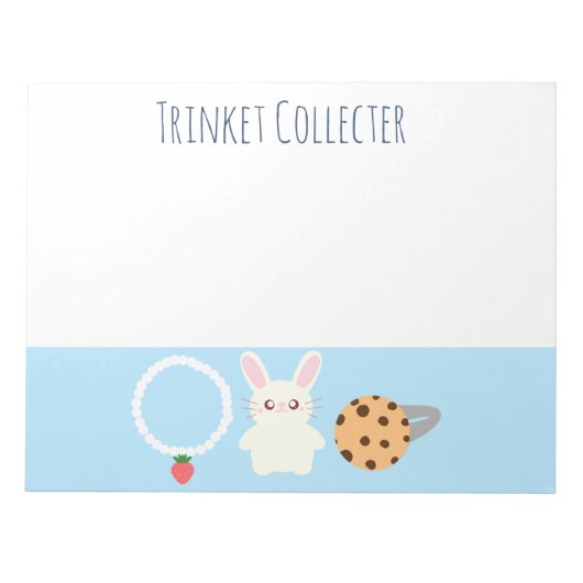 Niedliche Erdbeerenkette, sonnige und ringförmige Notizblock (Vorderseite)