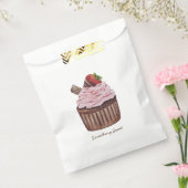 Niedliche Erdbeerkuchen in Aquarellfarbe Geschenktütchen (Versiegelt)