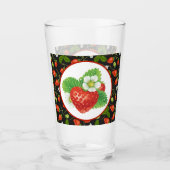 niedliche Erdbeerliebhaber Küche Glas (Vorderseite)