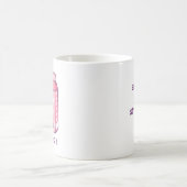 Niedliche Erdbeermilch Kaffeetasse (Mittel)