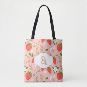 Niedliche Erdbeermuster Tasche