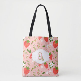 Niedliche Erdbeermuster Tasche