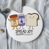 Niedliche Erdnussbutter-u. Gelee-u. Button (Beispiel)