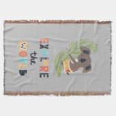 Niedliche Erkundung Koalas Decke (Vorderseite)