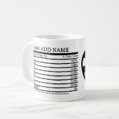 Niedliche Ernährung Fakten über das Foto meines in Kaffeetasse (Vorderseite Links)