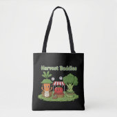 Niedliche Erntefreunde Gemüsefreunde Bauern- Tasche (Vorderseite)