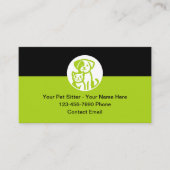 Niedliche, erschwingliche Sitzplatzkarten Visitenkarte (Vorderseite)