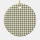 Niedliche erste Weihnachtsbäume Verlobung Keramik Ornament (Hinten)