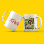 Niedliche essbare Pastell-Liebe mit Foto Kaffeetasse<br><div class="desc">Niedliche editierbare pastellfarbene Liebe mit Foto Kaffee Tasse,  um mit Foto und Bildunterschrift für Ihre geliebten eins zu personalisieren</div>