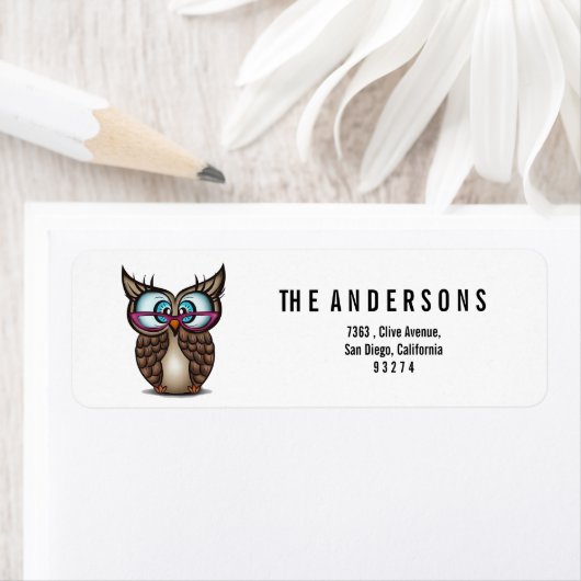 niedliche Eule (Insitu)