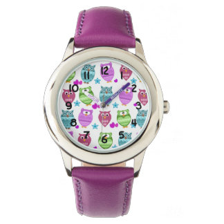 niedliche Eule Armbanduhr
