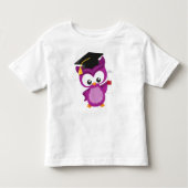 Niedliche Eule, Babyschale, kleine Eule, Abschluss Kleinkind T-shirt (Vorderseite)