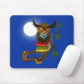 Niedliche Eule-Bücher Mousepad (Mit Mouse)