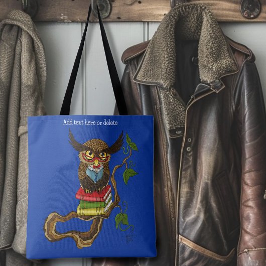 Niedliche Eule-Bücher Tasche