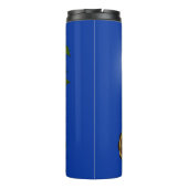 Niedliche Eule-Bücher Thermosbecher (Rückseite)