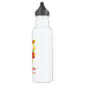 Niedliche Eule für Lehrer Edelstahlflasche (Rechts)