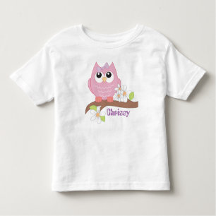 Niedliche Eule geben Kindermädchen T - Shirt