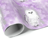 Niedliche Eule Geschenkpapier (Rolleneckpunkt)
