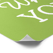 Niedliche Eule Gezeichnet - Wer kann Sie? Poster (Ecke)