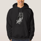 Niedliche Eule Hoodie (Vorderseite)