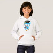 Niedliche Eule, kleine Eule, Babyschale, Abschluss Hoodie (Vorne ganz)