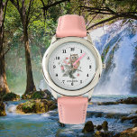 niedliche Eule-Liebhaber fügen Namen hinzu Armbanduhr<br><div class="desc">niedliche Eule-Liebhaber tragen den Namen Watch</div>