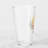 Niedliche Eule mit Mond Glas (Rechts)