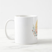 Niedliche Eule mit Mond Kaffeetasse (Links)