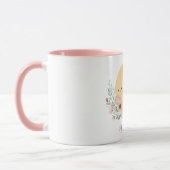 Niedliche Eule mit Mond Tasse (Links)