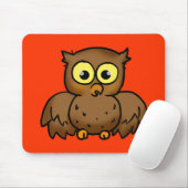 Niedliche Eule Mousepad (Mit Mouse)