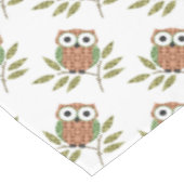 Niedliche Eule Tischdecke (Schrägansicht)