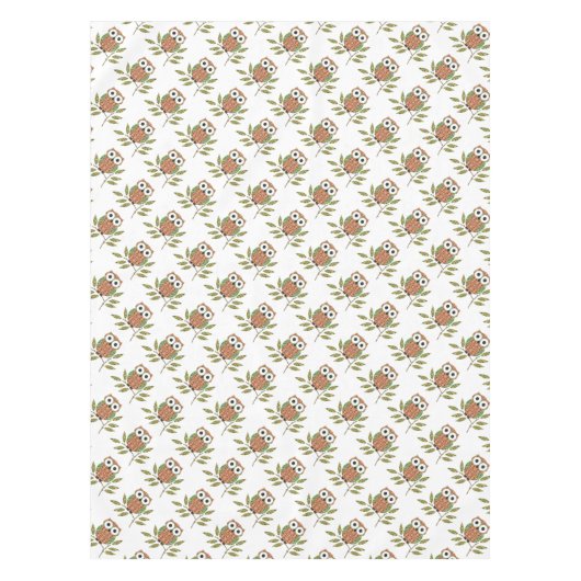 Niedliche Eule Tischdecke (Vorderseite)