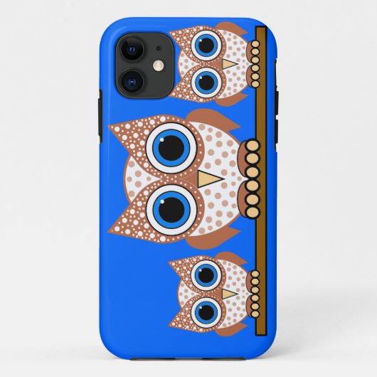 niedliche Eulen Case-Mate iPhone Hülle (Rückseite)