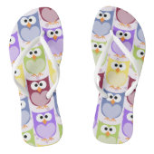 Niedliche Eulen, Eukalyptusmuster, Babyschale, far Badesandalen (Fußbett)