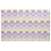 Niedliche Eulen, Eukalyptusmuster, Babyschale, far Stoff (Fat Quarter (45,7 x 55,9 cm))