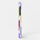 Niedliche Eulen, Eukalyptusmuster, farbige Eulen, Case-Mate iPhone Hülle (Hinten/Links)