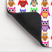 niedliche Eulen Mousepad (Ecke)