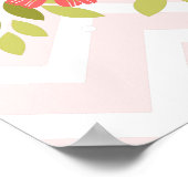 Niedliche Eulen - Rosa und Lila Girls - Wall Poste Poster (Ecke)