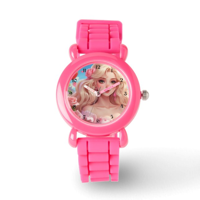 Niedliche eWatch Armbanduhr (Vorderseite)